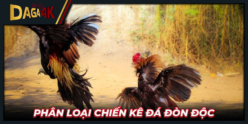 Phân loại chiến kê đá đòn độc